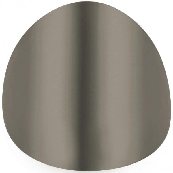 Lune Wall Light, Nickel, LED, Triac Dim, IP65 Indoor