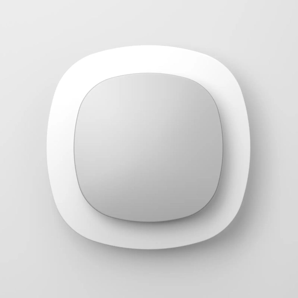 Luthien Wall, Pearl Grey Technopolymer Front with White Base, LED, Phase Dim, IP20