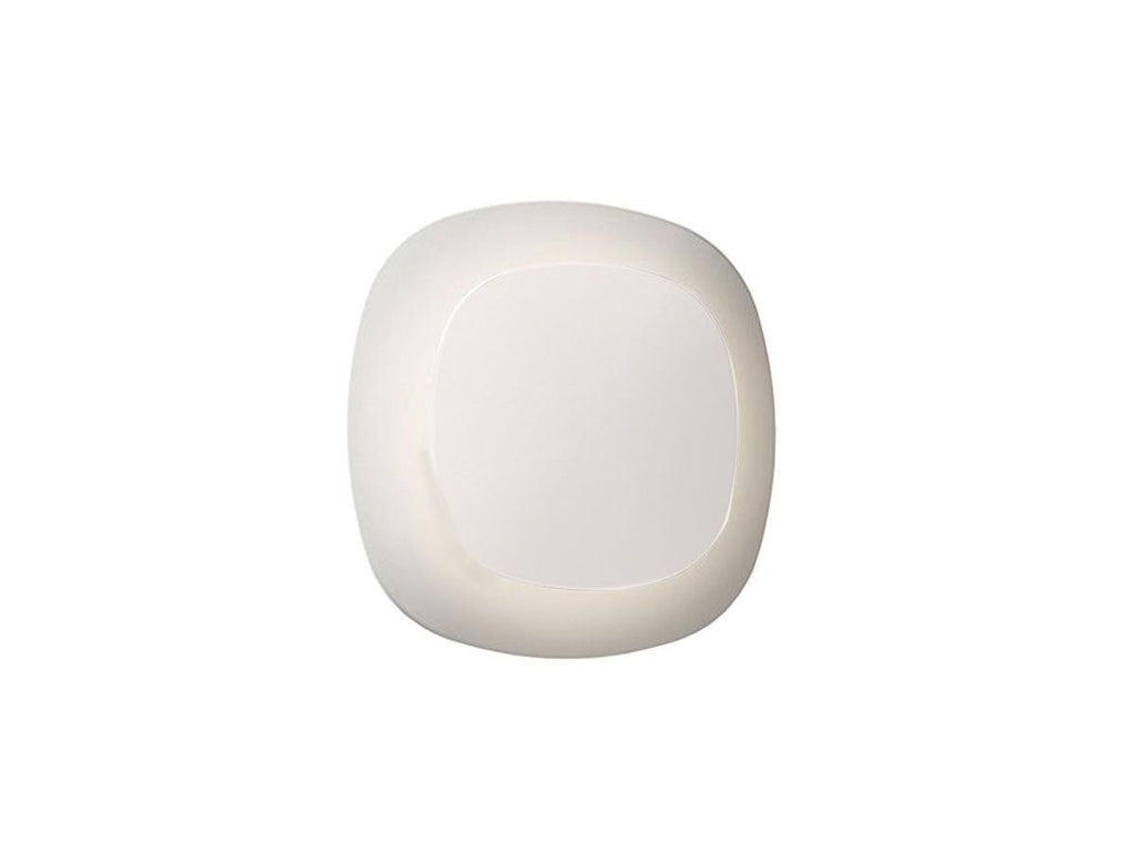 Luthien Wall, White Technopolymer Front with White Base, LED, Phase Dim, IP20