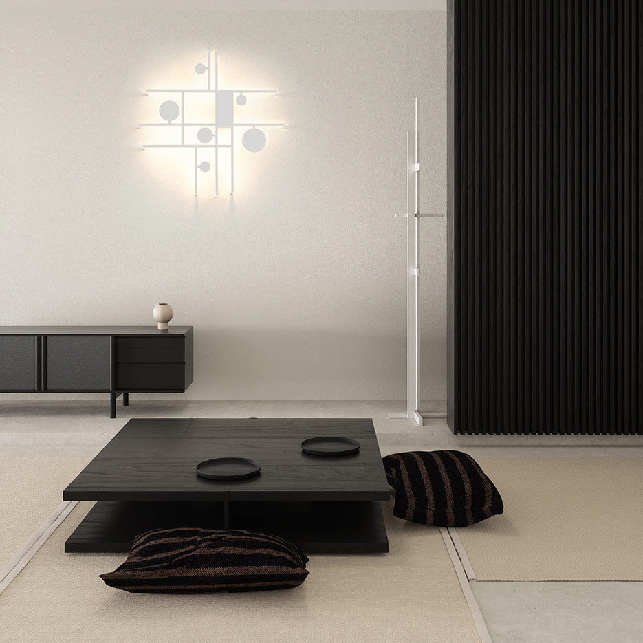 Manifesto Wall or Ceiling, Black, LED, Push or 0/1-10v Dim, IP20