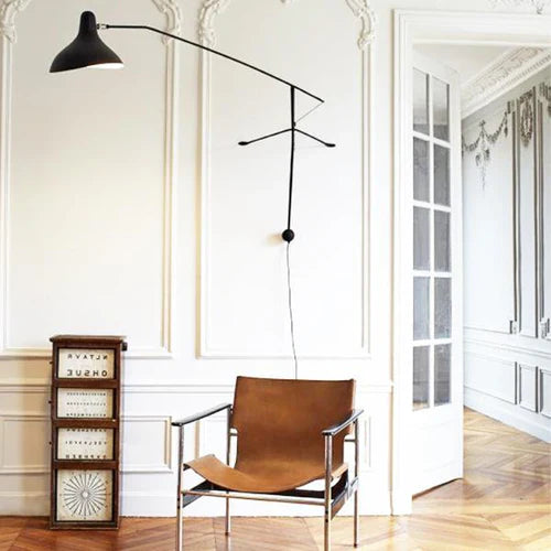 Mantis BS2 Adjustable Bracket Wall, Black, E14, On/Off, Plug In, IP20