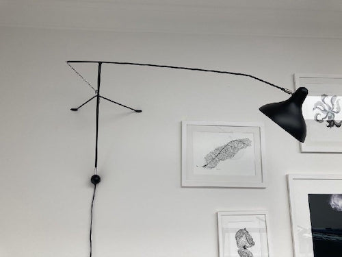 Mantis BS2 Adjustable Bracket Wall, Black, E14, On/Off, Plug In, IP20