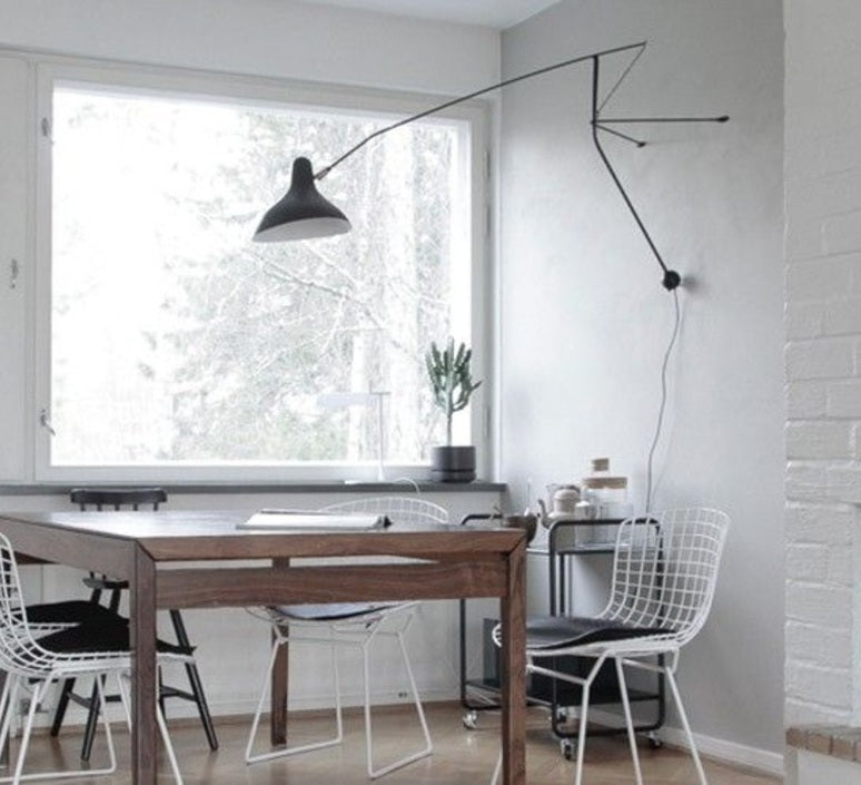 Mantis BS2 Adjustable Bracket Wall, Black, E14, On/Off, Plug In, IP20