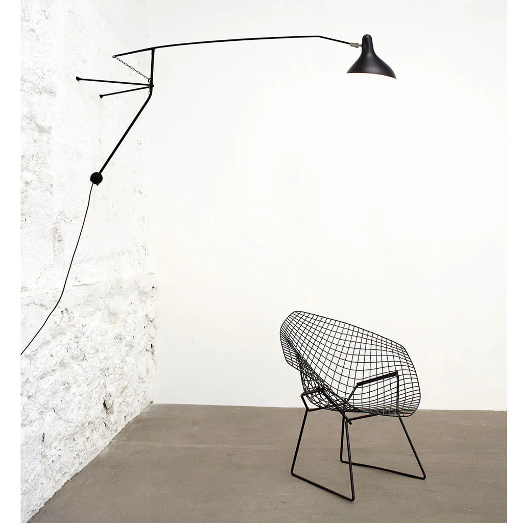 Mantis BS2 Adjustable Bracket Wall, Black, E14, On/Off, Plug In, IP20