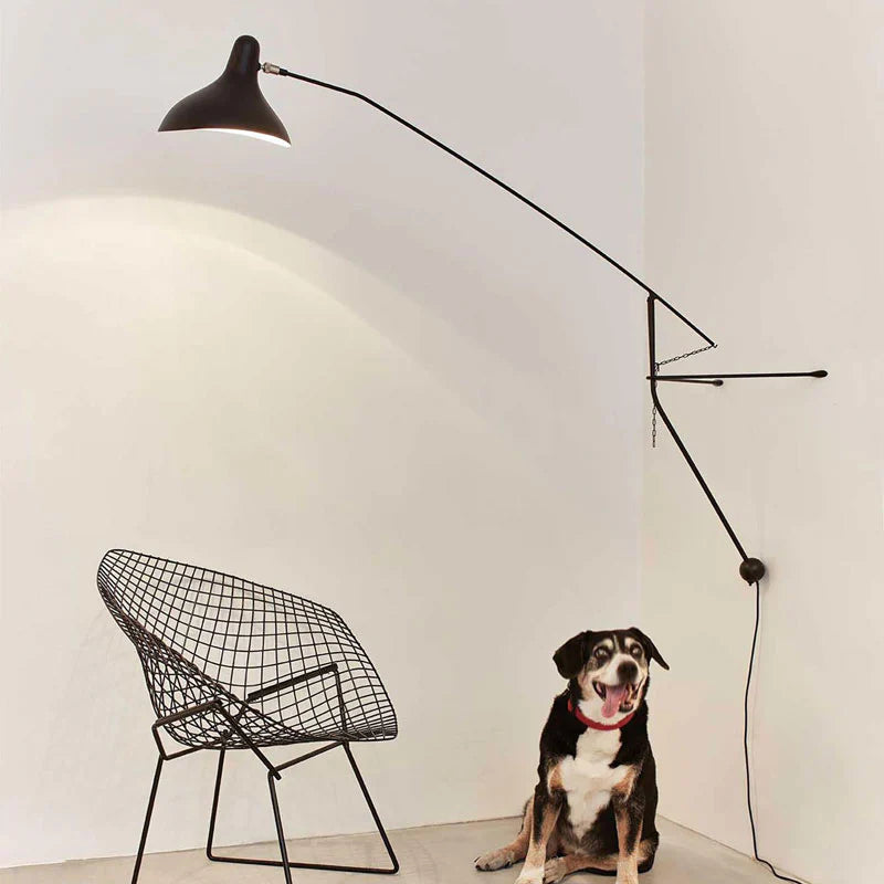 Mantis BS2 Adjustable Bracket Wall, Black, E14, On/Off, Plug In, IP20