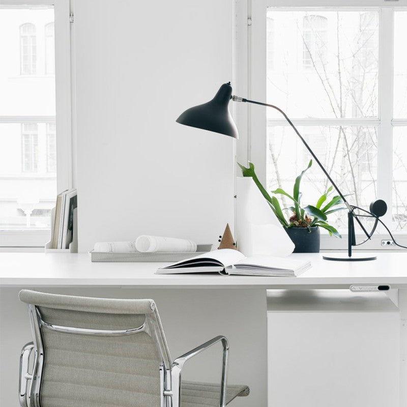 Mantis BS3 Adjustable Table Lamp, Black, E14, On/Off, IP20