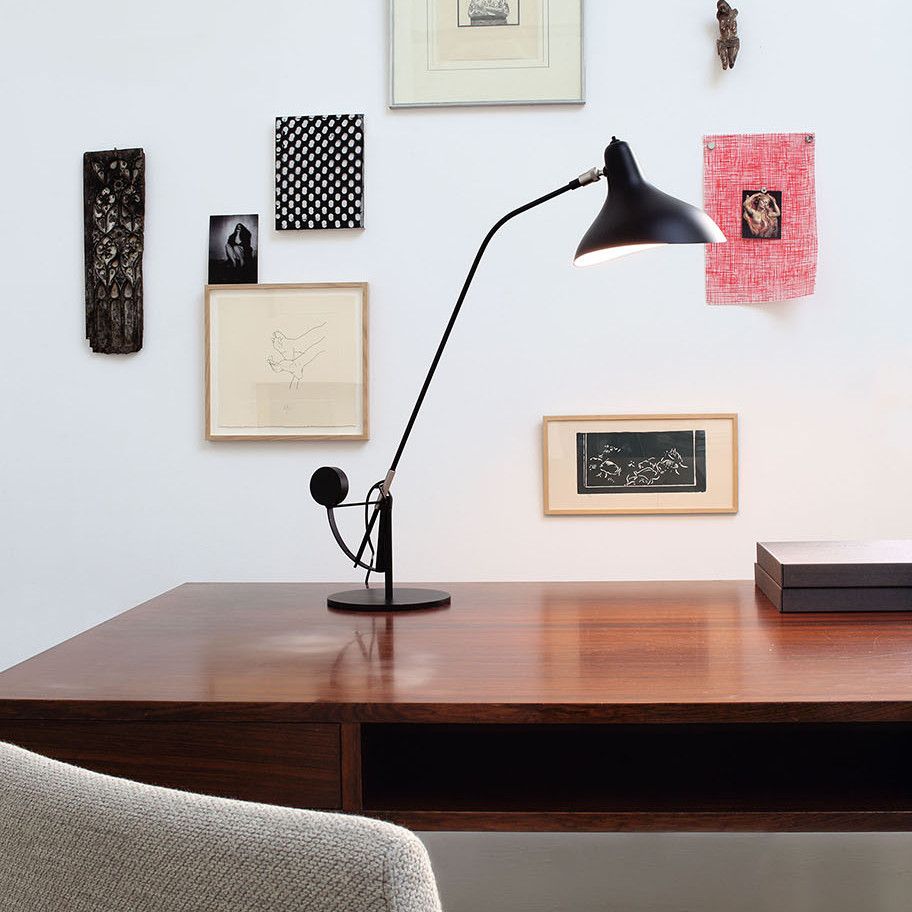 Mantis BS3 Adjustable Table Lamp, Black, E14, On/Off, IP20