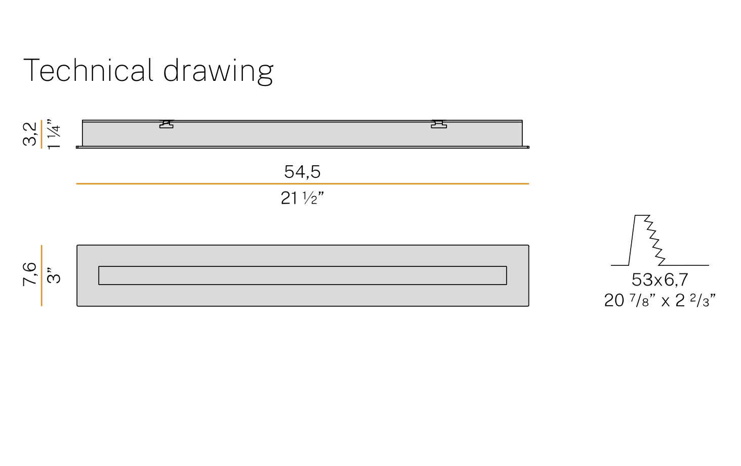 Mark, Downlight, LED, 3000K, 24vDC