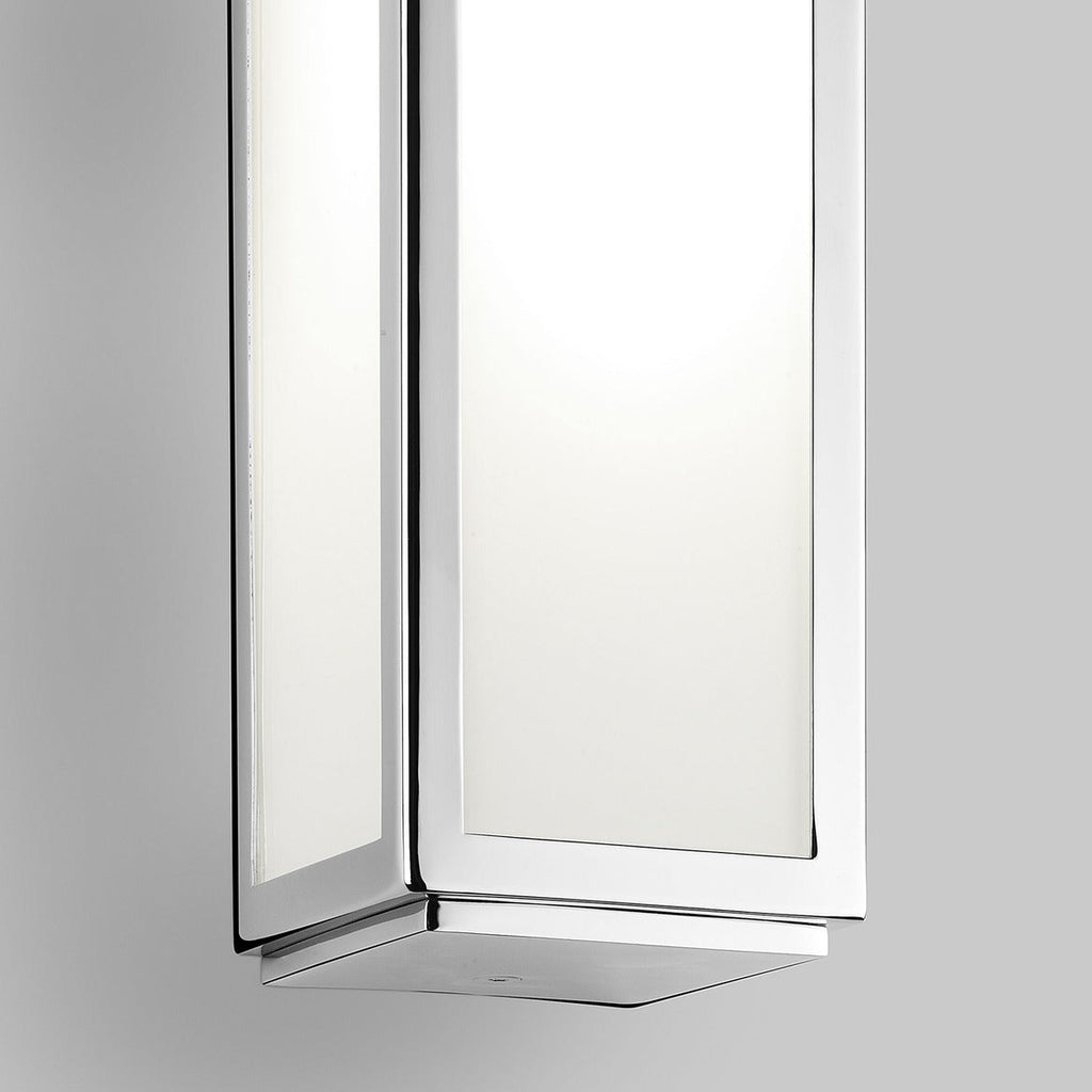 Mashiko 360 Classic Wall Light, Polished Chrome, E14, IP44