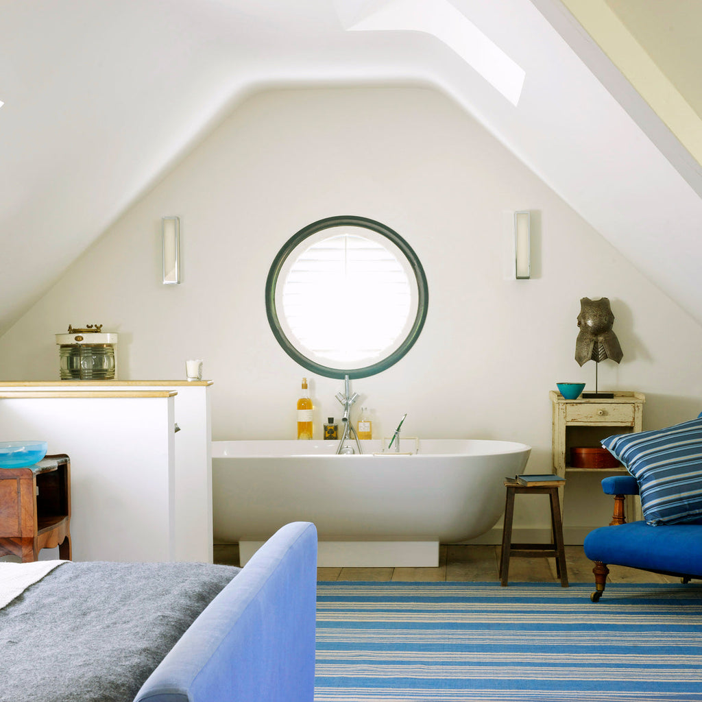 Mashiko 360 Classic Wall Light, Polished Chrome, E14, IP44