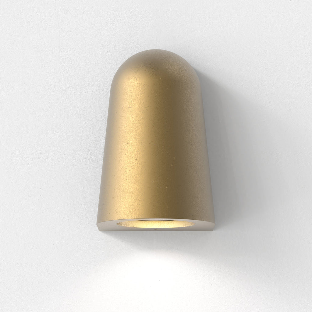 Mast Wall Light, Antique Brass, GU10, IP65