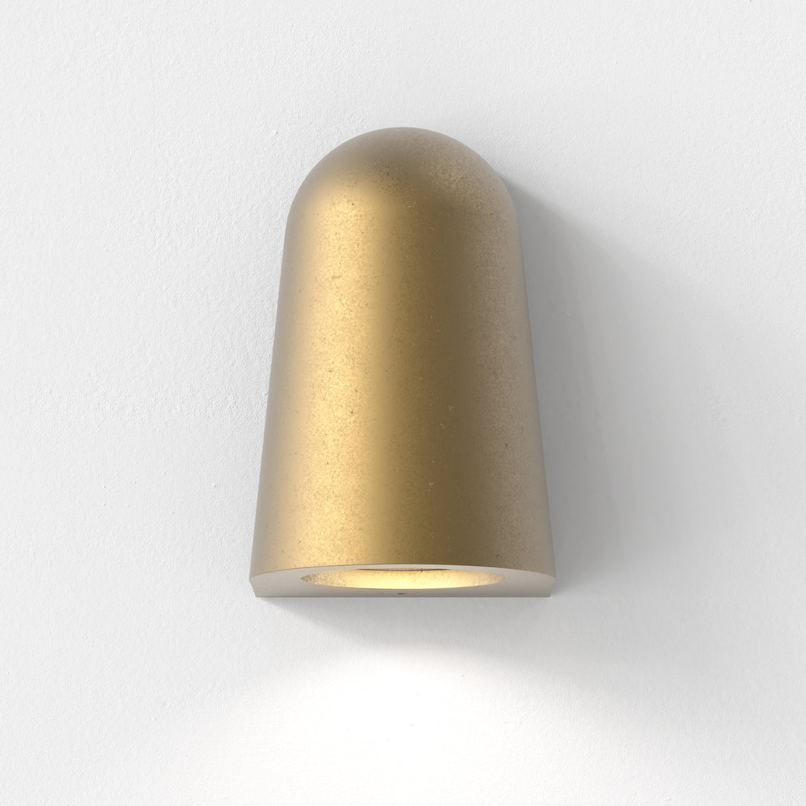 Mast Wall Light, Antique Brass, GU10, IP65