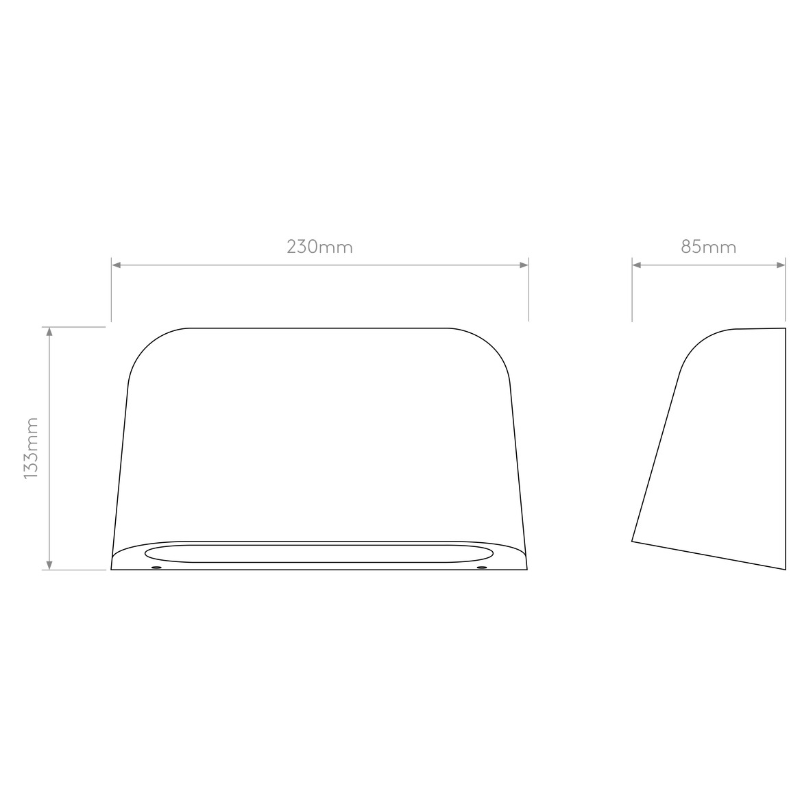 Mast Step Light, Twin, GU10, IP44