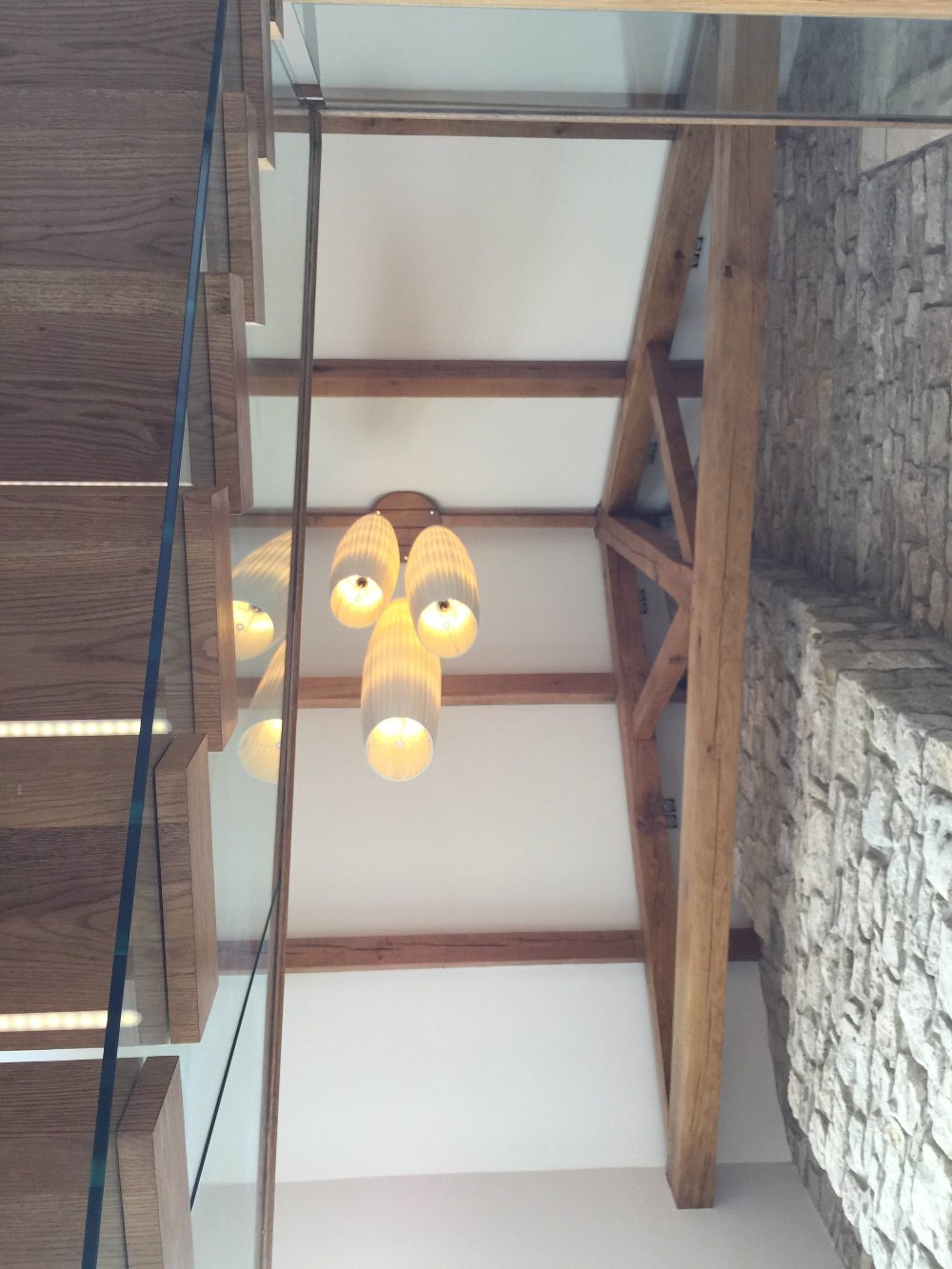 Maxi Pendant, 158 cm, Cream Ribbons, E27, IP20