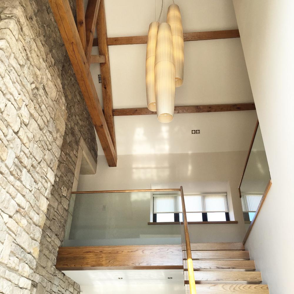 Maxi Pendant, 190 cm, White Ribbons, E27, IP20