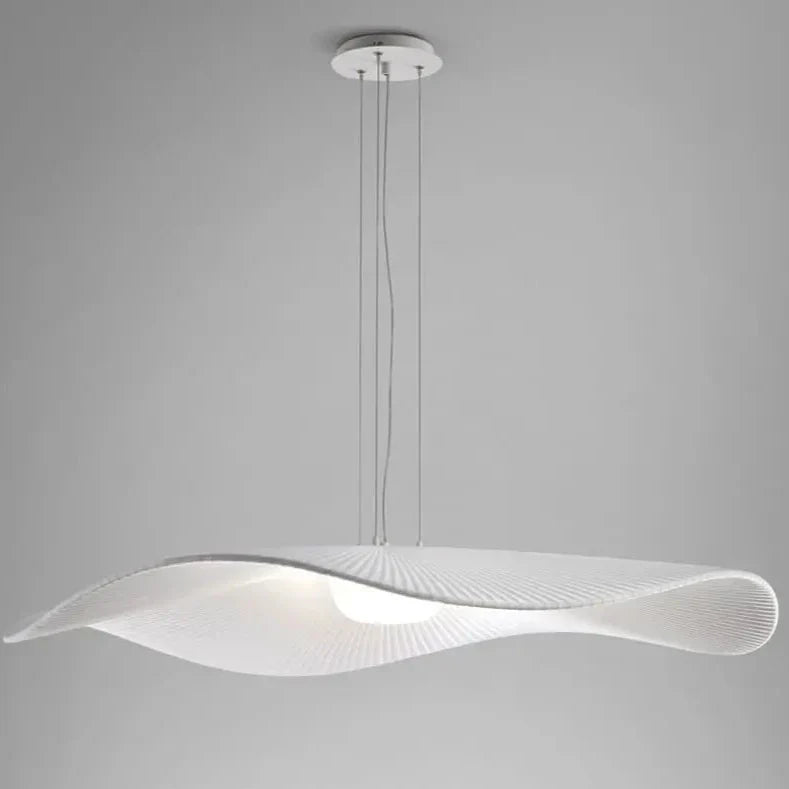 Mediterrania Pendant, 105 cm, White Ribbons, LED, 17.1W, Triac Dim, IP20