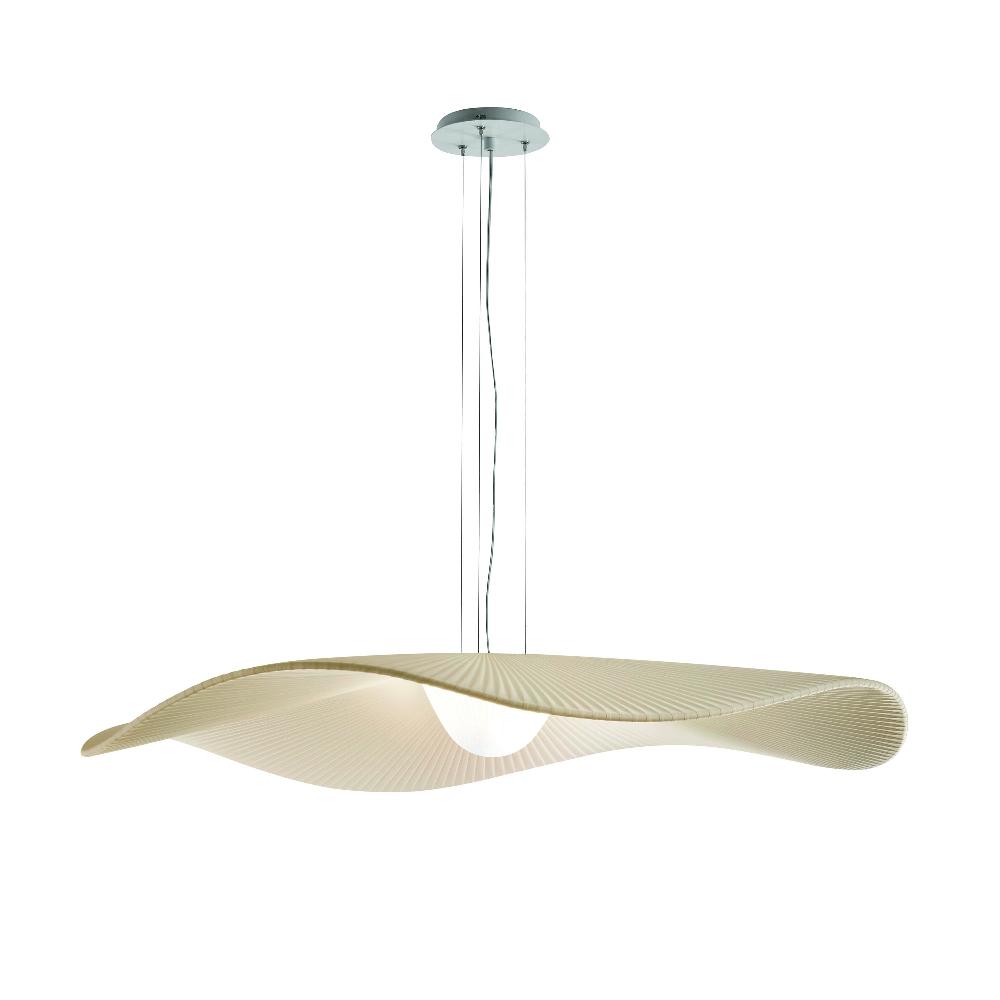 Mediterrania Pendant, 105 cm, Cream Ribbons, LED, 17.1W, Triac Dim, IP20