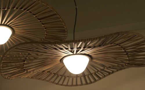 Mediterrania Ceiling, 105 cm, Brown, LED, 17.1W, Triac Dim, IP66