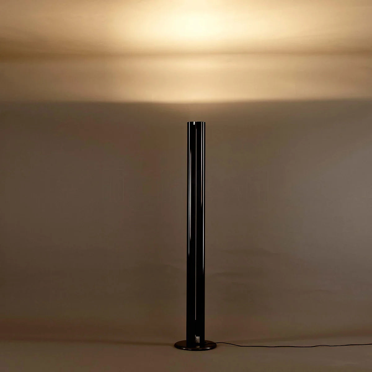 Megaron Floor Lamp, Polished Anodised Aluminium, LED, Touch Dim, IP20