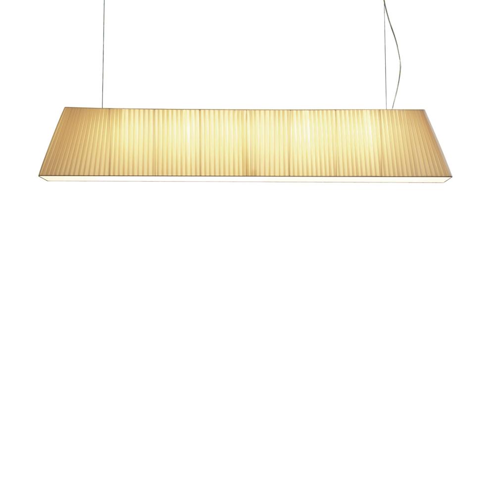 Mei Linear Pendant, 180 cm, Cream Ribbons, E27, IP20