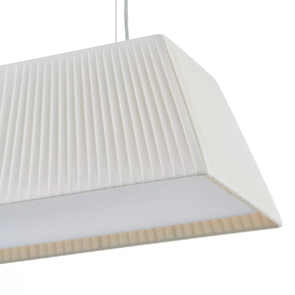 Mei Linear Pendant, 180 cm, Cotton Fabric, E27, IP20