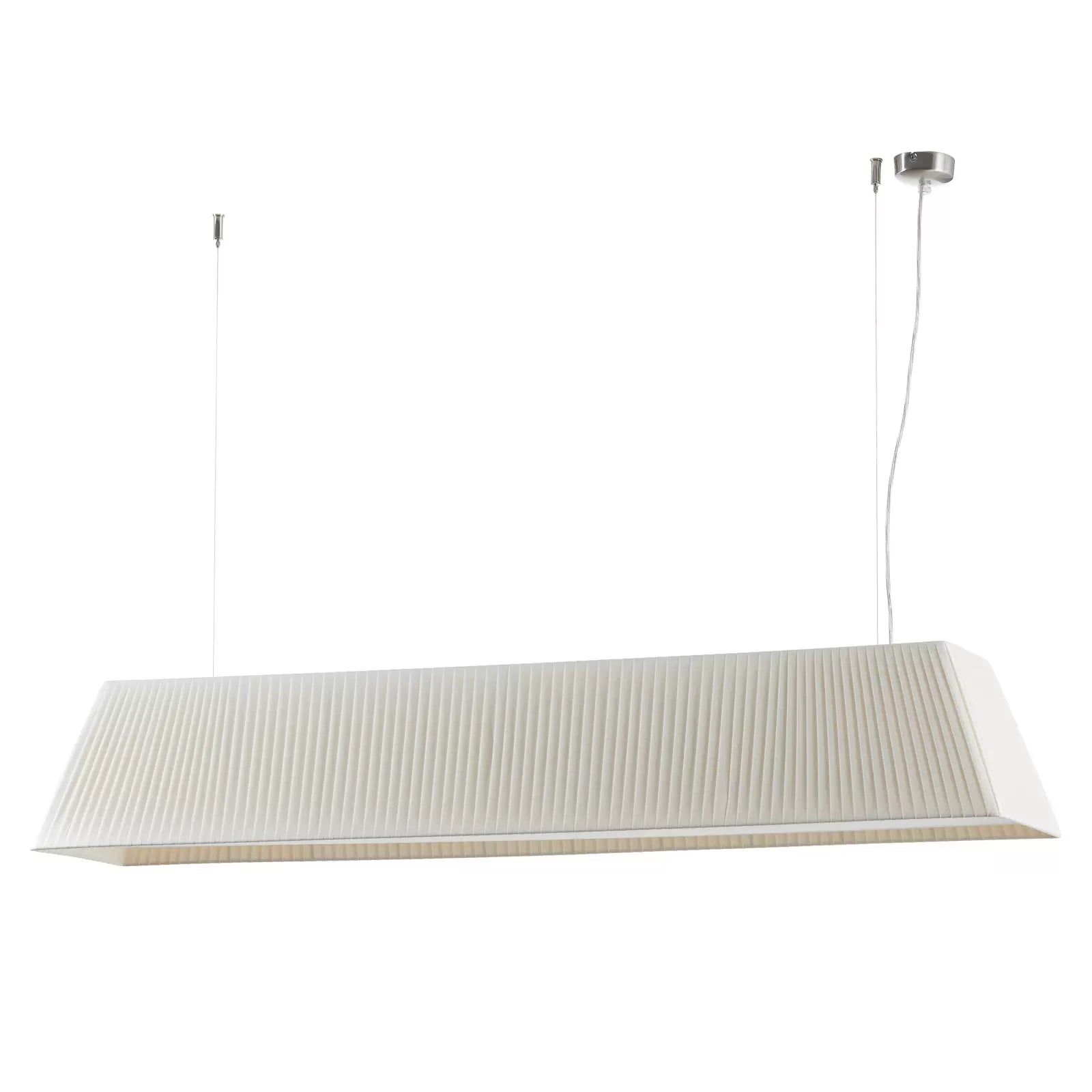 Mei Linear Pendant, 180 cm, Cotton Fabric, E27, IP20
