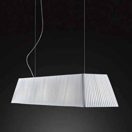 Mei Linear Pendant, 180 cm, White Ribbons, E27, IP20