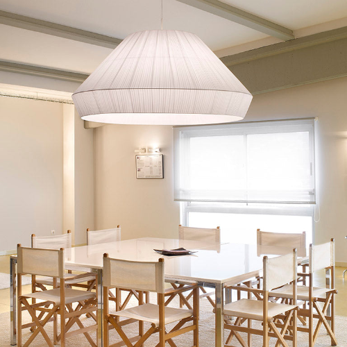 Mei Pendant, 150 cm, Cream Ribbons, E27, IP20