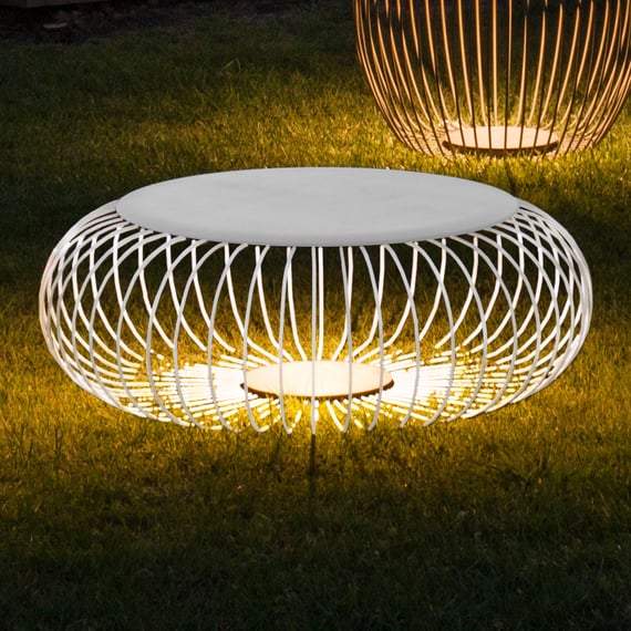 Meridiano Floor, Tall, Khaki, LED, 9W, On/Off, Plugs In, IP65