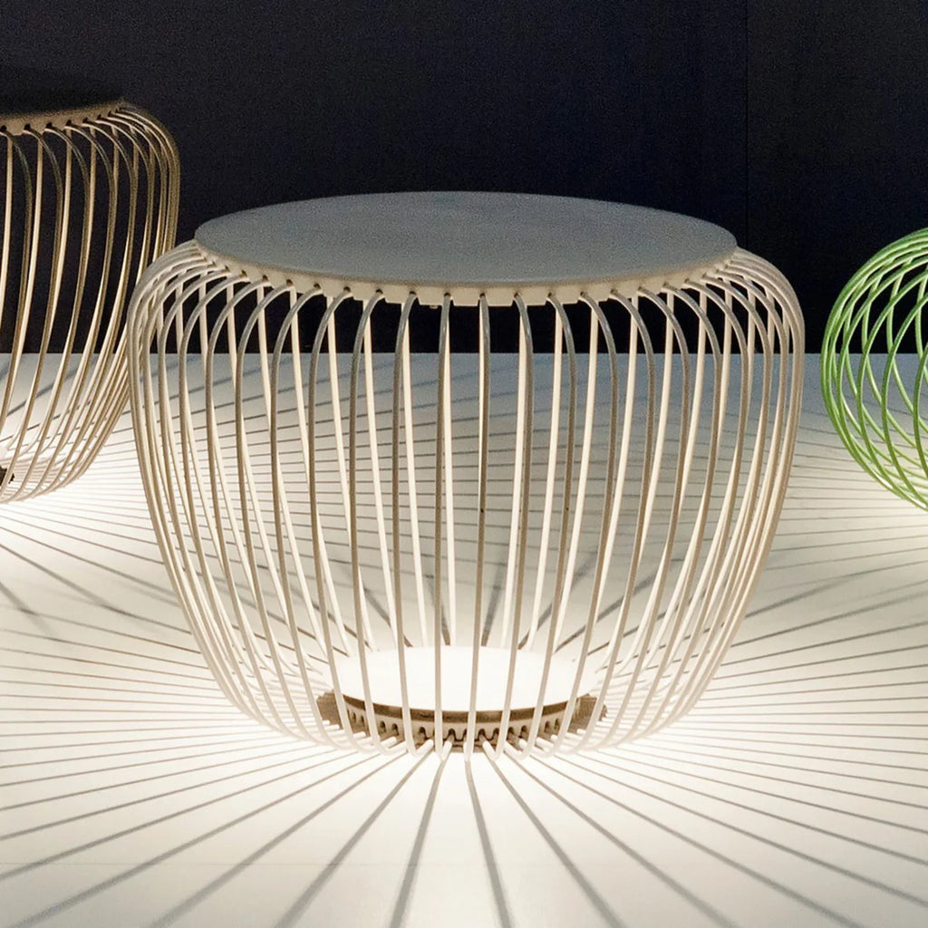 Meridiano Floor, Tall, Off-White, LED, 9W, On/Off, Plugs In, IP65