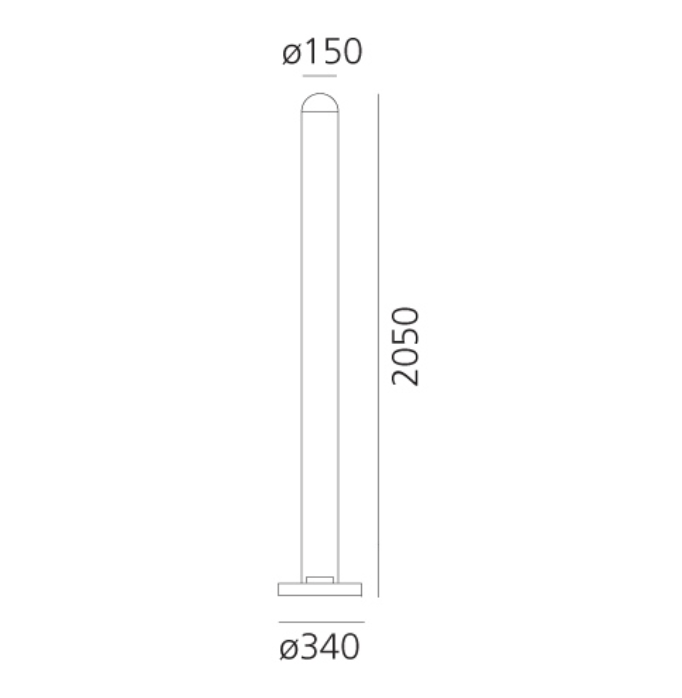 Metacolour Floor Lamp, LED 3K plus RGB, Floor Switch Dim and App Dim, IP20