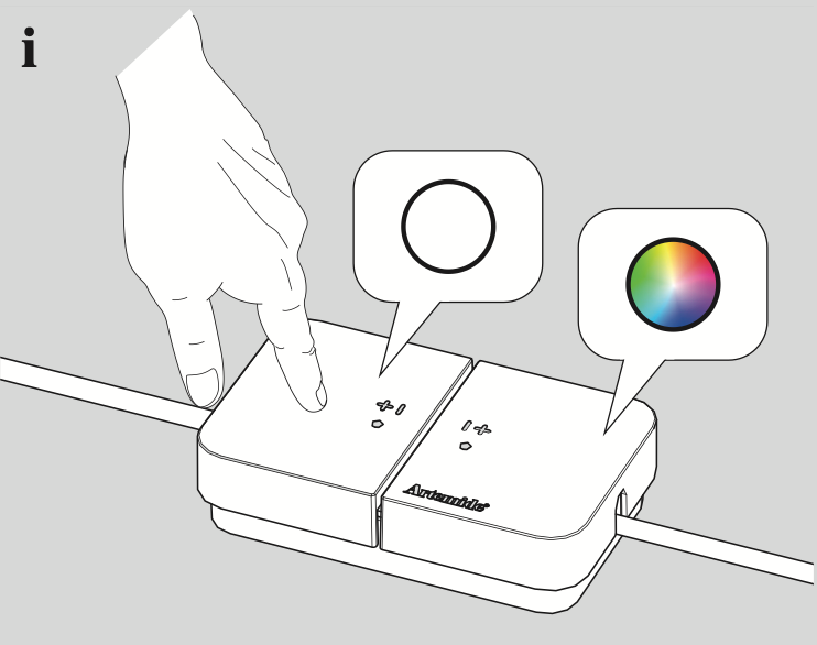 Metacolour Floor Lamp, LED 3K plus RGB, Floor Switch Dim and App Dim, IP20