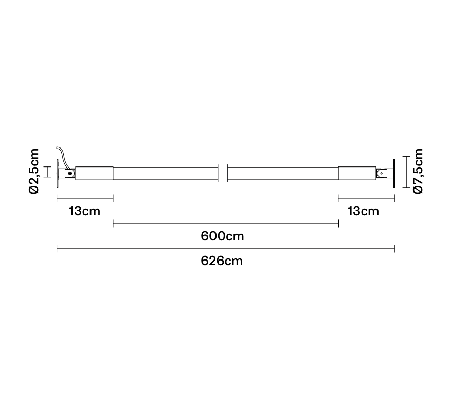 Metro Surface Mounted Silicon LED Strip, 1-10v Dim or On/Off, IP44
