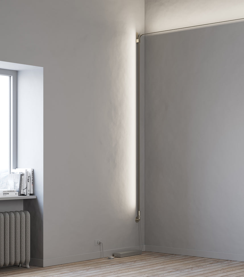 Metro Surface Mounted Metal LED Strip, 1-10v Dim or On/Off