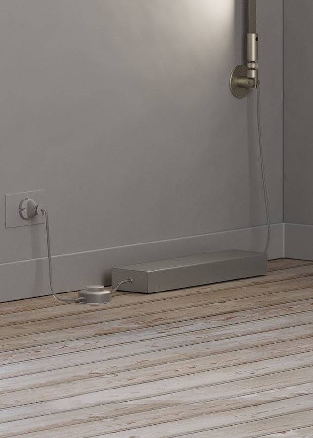 Metro Surface Mounted Metal LED Strip, 1-10v Dim or On/Off