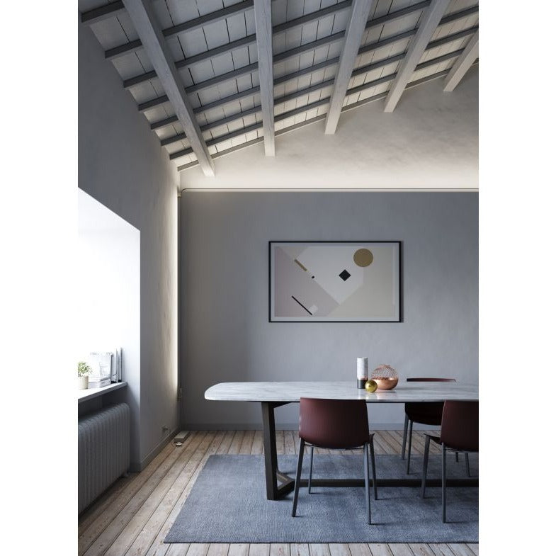 Metro Surface Mounted Metal LED Strip, 1-10v Dim or On/Off