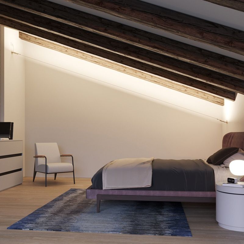 Metro Surface Mounted Silicon LED Strip, 1-10v Dim or On/Off, IP44