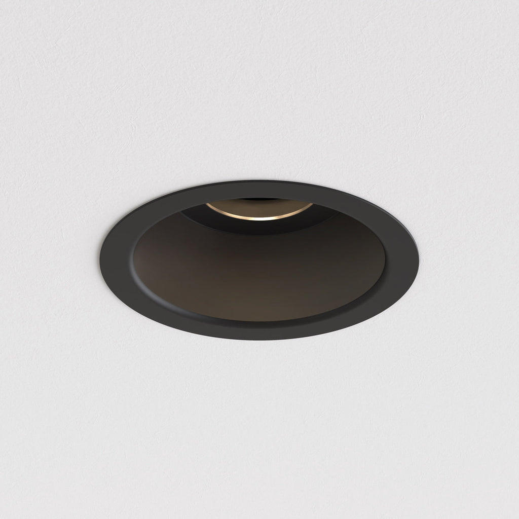 Minima Round Mini Downlight, Black, MR11, IP20