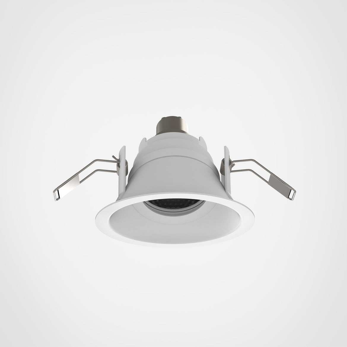 Minima Slimline Angled Downlight, White, GU10, IP65, Fire Rated