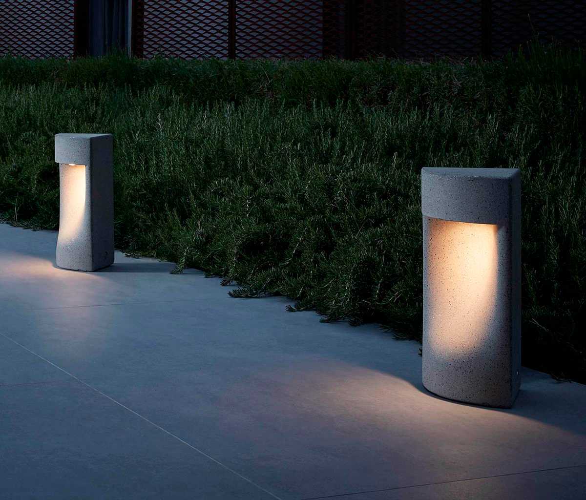 Moai Bollard, 60 cm, Cement, LED, 6.5W, Triac Dim, IP66