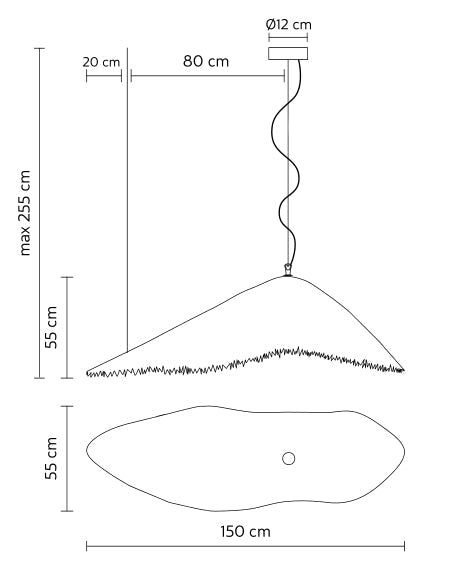 Moby Pendant, E27, IP44