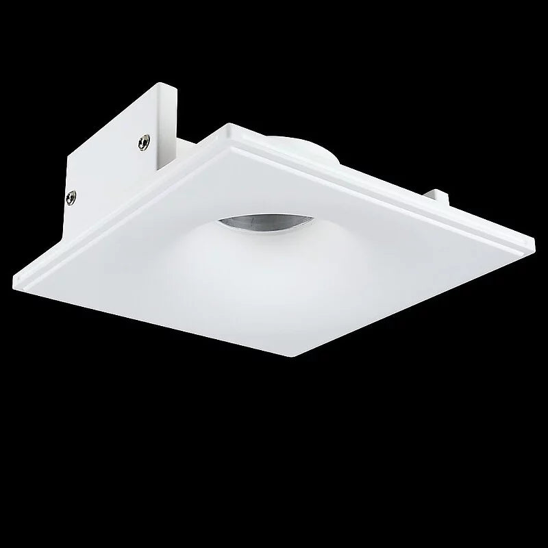 Globe Spot Light, Recessed, White Glass, 8W, LED, Dim, IP44