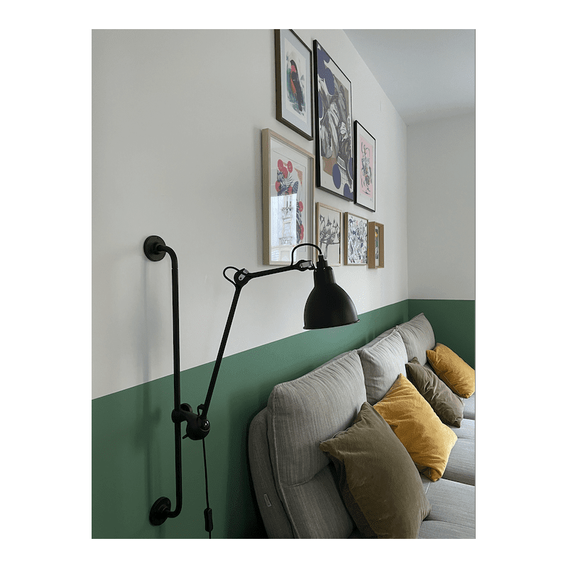 Gras N210 Adjustable Wall Bracket Round Raw Copper Shade, Plug In, E14, IP20