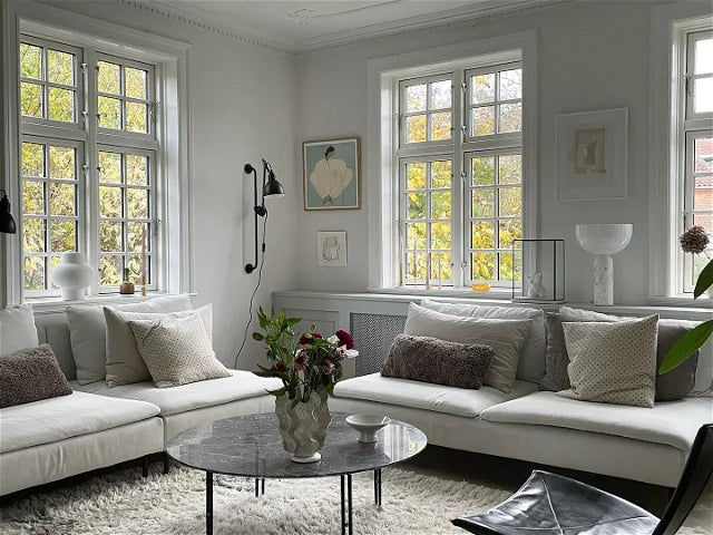 Gras N210 Adjustable Wall Bracket Round Blue Shade, Plug In, E14, IP20