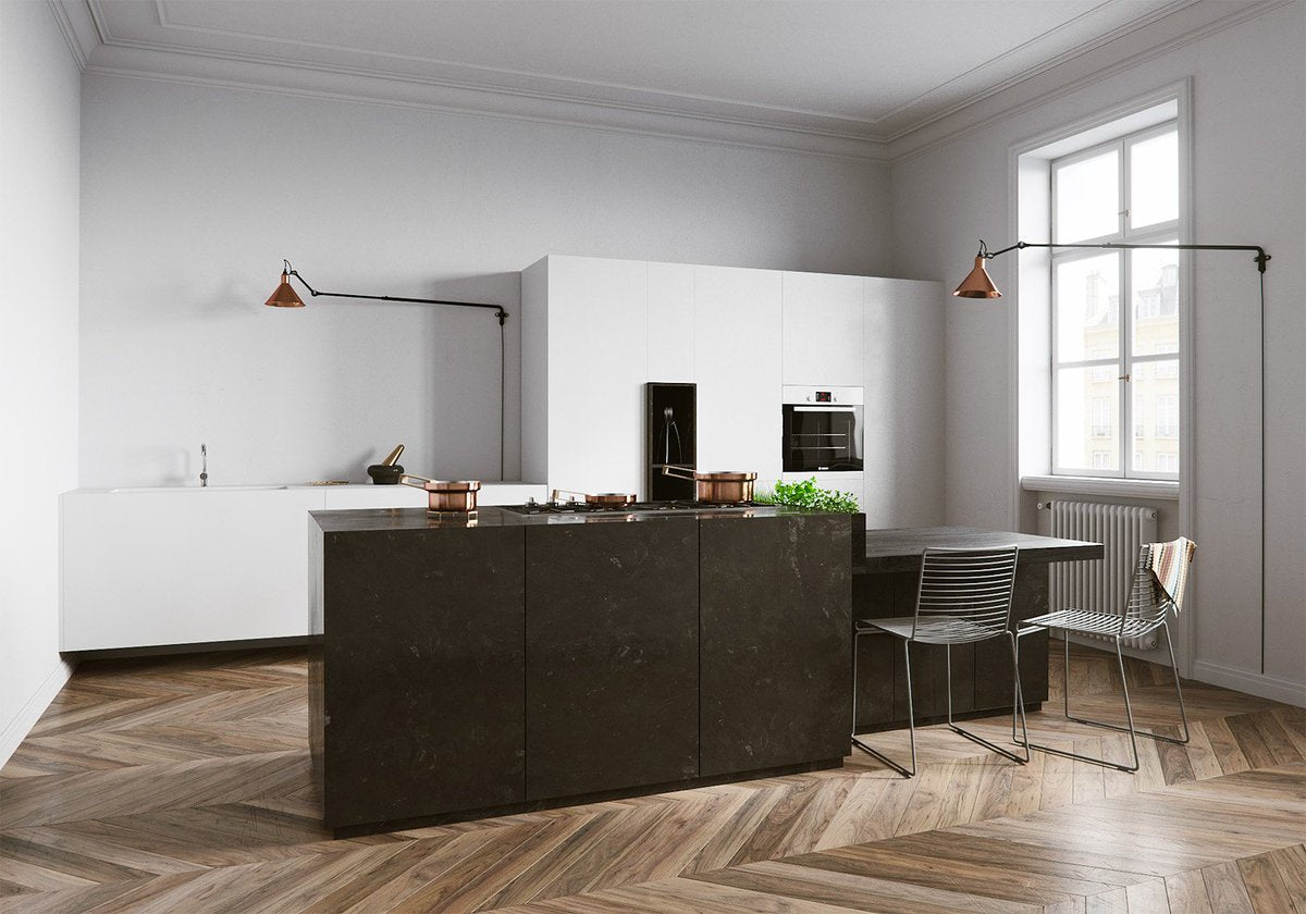 Gras N213 Adjustable Linear Wall Cone Chrome Shade, Plug In, E14, IP20