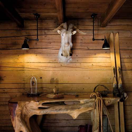 Gras N222 Adjustable Wall Long Up Arm Copper Shade, Plug In, E14, IP20