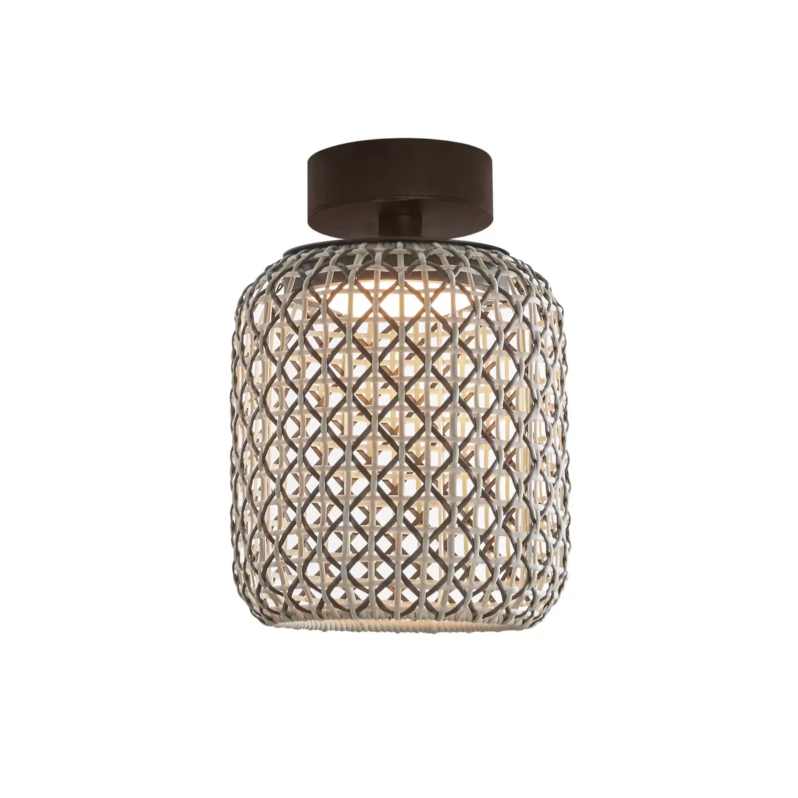 Nans Ceiling, 25, Brown, LED, 9.5W, Triac Dim, IP54