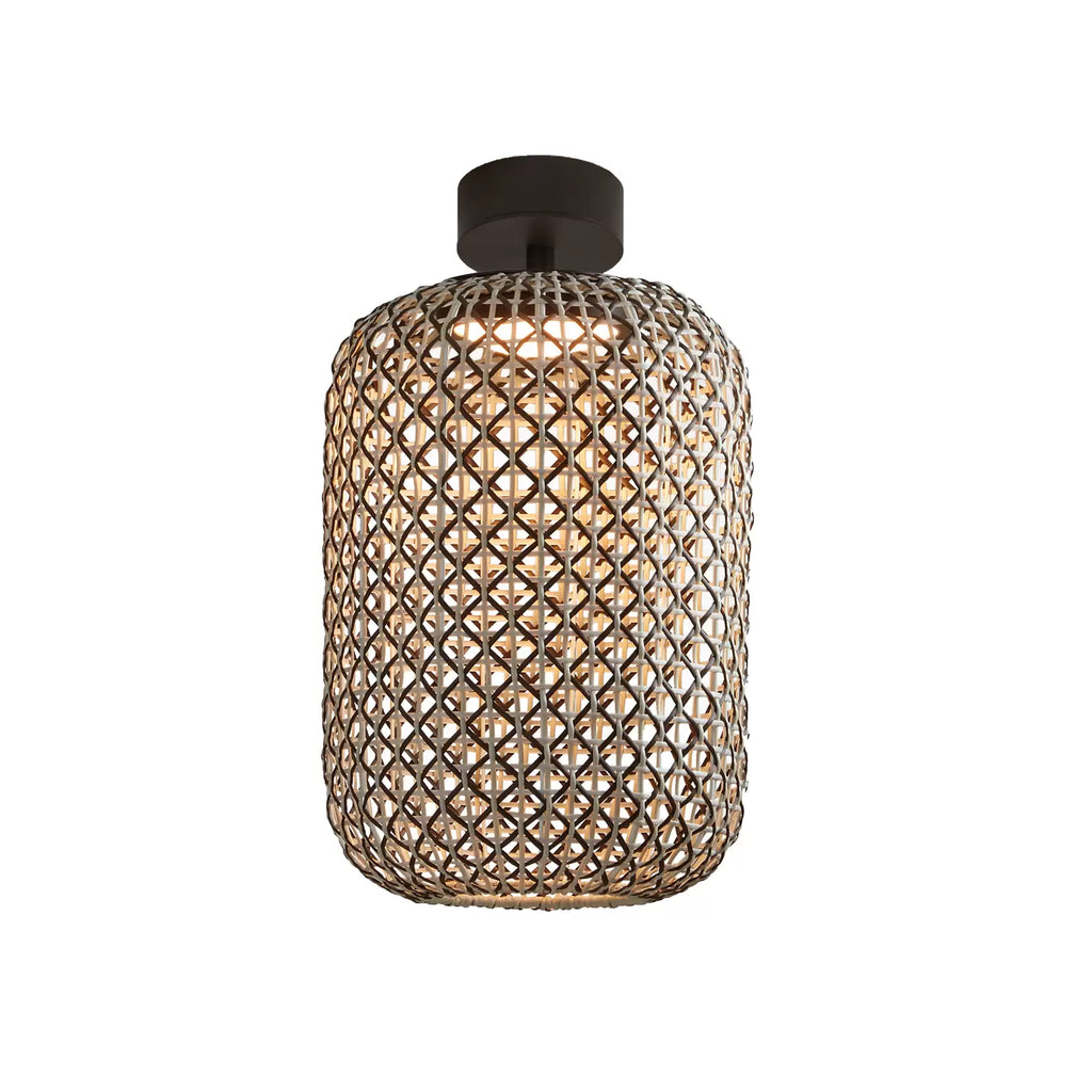 Nans Ceiling, 46, Brown, LED, 9.5W, Triac Dim, IP54