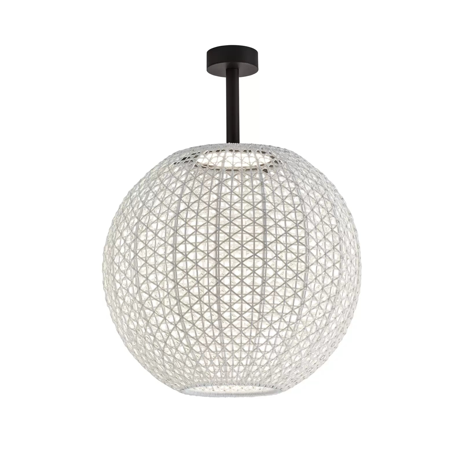 Nans Ceiling, Sphere, 60 cm, Beige, LED, 14W, Triac Dim, IP54