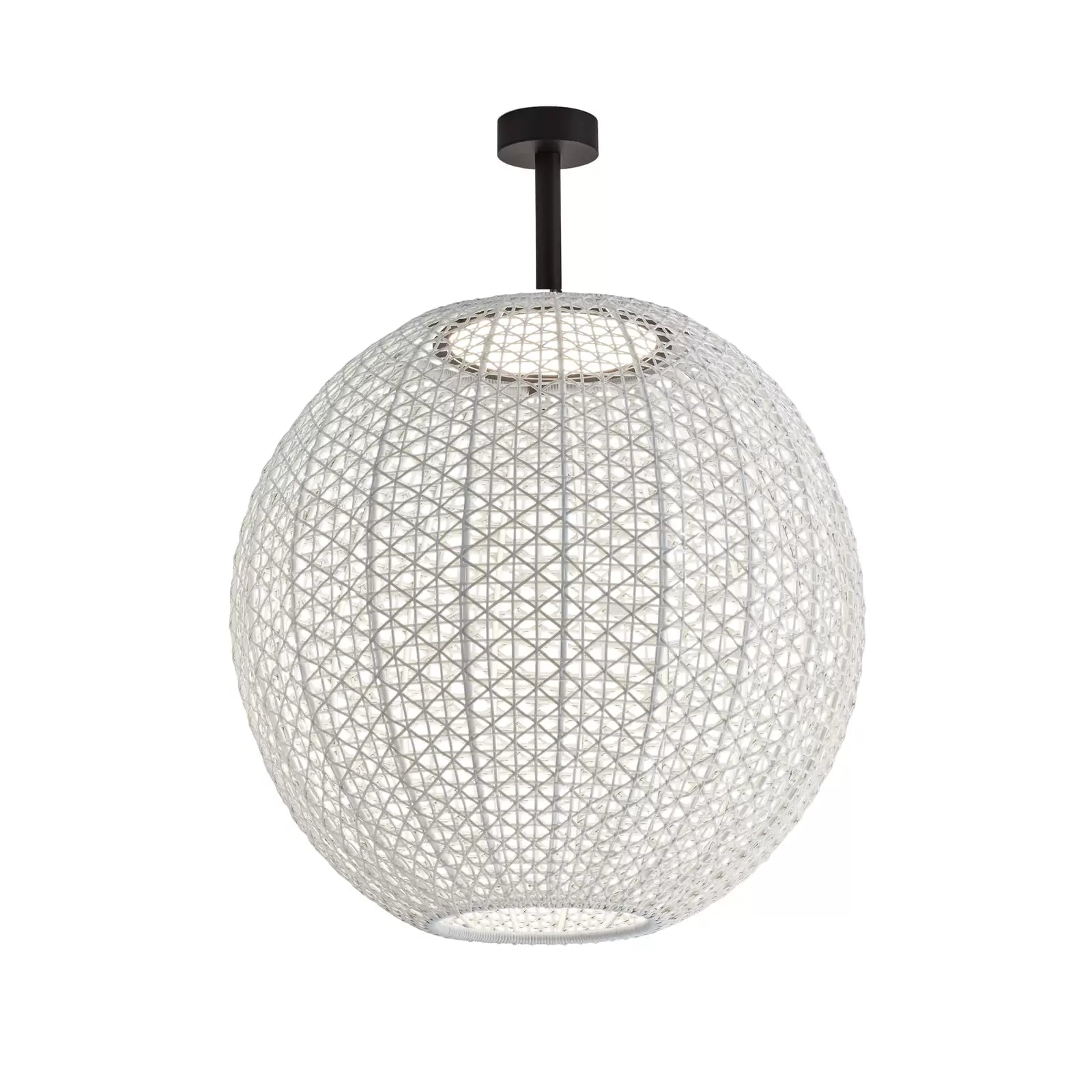 Nans Ceiling, Sphere, 80 cm, Beige, LED, 24W, Triac Dim, IP54